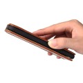 Skórzane Etui Pokrowiec Fierre Shann do iPhone 11 Pro brązowy