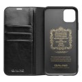 Skórzane Etui Pokrowiec QIALINO do iPhone 11 Pro Max czarny