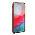 Skórzane Etui Plecki Obudowa QIALINO iPhone 11 Pro Max brązowe