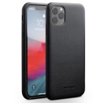 Skórzane Etui Plecki Obudowa QIALINO iPhone 11 Pro Max czarne
