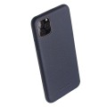 Skórzane Etui Plecki Obudowa QIALINO iPhone 11 Pro Max granatowe