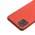 Skórzane Etui Plecki Obudowa QIALINO iPhone 11 Pro Max czerwone