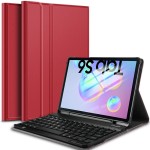 Pokrowiec Etui Klawiatura do Samsung Galaxy Tab S6 T860 T865 czerwona