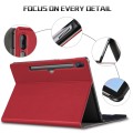 Etui Klawiatura do Samsung Galaxy Tab S6 T860 T865 czerwona