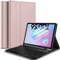 Pokrowiec Etui Klawiatura do Samsung Galaxy Tab S6 T860 T865 złoty róż
