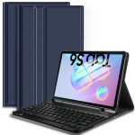 Pokrowiec Etui Klawiatura do Samsung Galaxy Tab S6 T860 T865 granatowy