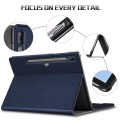 Pokrowiec Etui Klawiatura do Samsung Galaxy Tab S6 T860 T865 granatowy