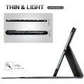 Pokrowiec Etui Klawiatura do Samsung Galaxy Tab S6 T860 T865 granatowy