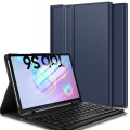 Pokrowiec Etui Klawiatura do Samsung Galaxy Tab S6 T860 T865 granatowy