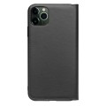 Matowe Skórzane Etui Pokrowiec QIALINO do iPhone 11 Pro czarne