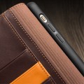 Matowe Skórzane Etui Pokrowiec QIALINO do iPhone 11 Pro brązowe