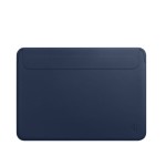 Skórzane Etui Wsuwka WIWU Macbook Pro 13.3/  Air 13.3 granatowe