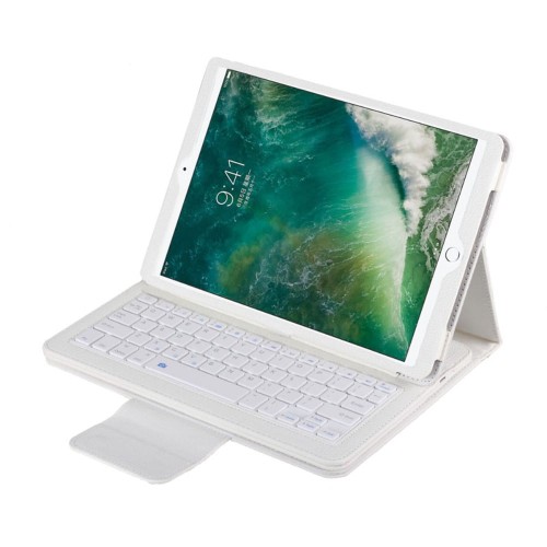 Etui Obudowa Klawiatura do iPad 7 10.2 2019 biała