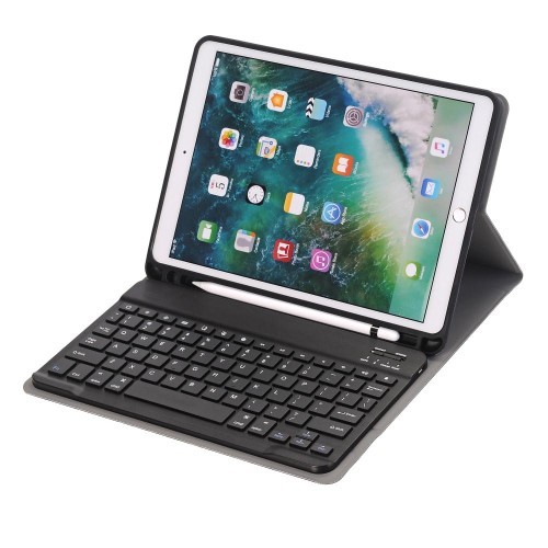 Etui Obudowa Klawiatura Pen Slot do iPad 7 10.2 2019 czarna