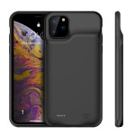 Plecki Etui z Wbudowaną Baterią 6500mAh  do iPone Pro Max czarne