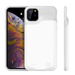 Plecki Etui z Wbudowaną Baterią 6500mAh do iPhone 11 Pro Max białe