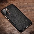 Skórzane Etui Plecki XOOMZ do Huawei P30 Pro czarne