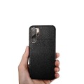 Skórzane Etui Plecki XOOMZ do Huawei P30 Pro czarne