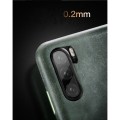 Skórzane Etui Plecki XOOMZ do Huawei P30 Pro zielone
