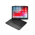Obrotowa Podświetlana Klawiatura Bluetooth do iPad Pro 12.9 2018 czarna