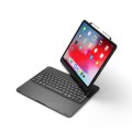 Obrotowa Podświetlana Klawiatura Bluetooth do iPad Pro 12.9 2018 czarna