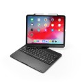 Obrotowa Podświetlana Klawiatura Bluetooth do iPad Pro 12.9 2018 czarna