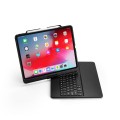 Obrotowa Podświetlana Klawiatura Bluetooth do iPad Pro 12.9 2018 czarna