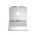 Obrotowa Podświetlana Klawiatura Bluetooth do iPad Pro 12.9 2018 srebrna