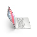 Obrotowa Podświetlana Klawiatura Bluetooth do iPad Pro 12.9 2018 srebrna