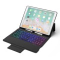 Podświetlana Klawiatura Etui do iPad 7 10.2 2019 czarna