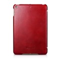 Skórzane Etui ICARER Vintage iPad Mini 5 2019 czerwone