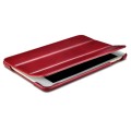 Skórzane Etui ICARER Vintage iPad Mini 5 2019 czerwone