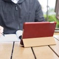 Skórzane Etui ICARER Vintage iPad Mini 5 2019 czerwone