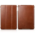 Skórzane Etui ICARER Vintage iPad Mini 5 2019 brązowe