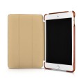 Skórzane Etui ICARER Vintage iPad Mini 5 2019 brązowe