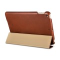 Skórzane Etui ICARER Vintage iPad Mini 5 2019 brązowe