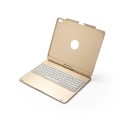 Obrotowa Podświetlana Klawiatura Bluetooth do iPad Pro 12.9 2018 złota