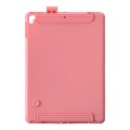 Mocne Etui Podświetlana Klawiatura TouchPad do iPad 9.7 2017/ iPad 9.7 2018 różowa