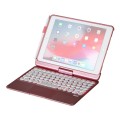 Mocne Etui Podświetlana Klawiatura TouchPad do iPad 9.7 2017/ iPad 9.7 2018 różowa