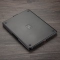 Obrotowe Etui Podświetlana Klawiatura do iPad 10.2 2019 czarne