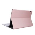 Etui z wyjmowaną klawiaturą do Huawei Mediapad T5 10 różowo-białe