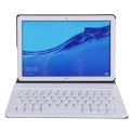 Etui z wyjmowaną klawiaturą do Huawei Mediapad T5 10 różowo-białe