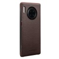 Skórzane Etui Pokrowiec QIALINO Huawei Mate 30 Pro brązowe
