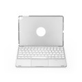 Podświetlana Klawiatura TouchPad iPad 9.7 2017/18 srebrna