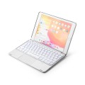 Podświetlana Klawiatura TouchPad iPad 9.7 2017/18 srebrna