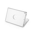 Podświetlana Klawiatura TouchPad iPad 9.7 2017/18 srebrna