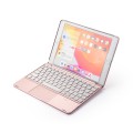 Podświetlana Klawiatura TouchPad iPad 9.7 2017/18 złoty róż