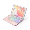 Podświetlana Klawiatura TouchPad iPad 9.7 2017/18 złoty róż