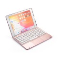 Podświetlana Klawiatura TouchPad iPad 9.7 2017/18 złoty róż