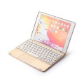Podświetlana Klawiatura TouchPad iPad 9.7 2017/18 złota
